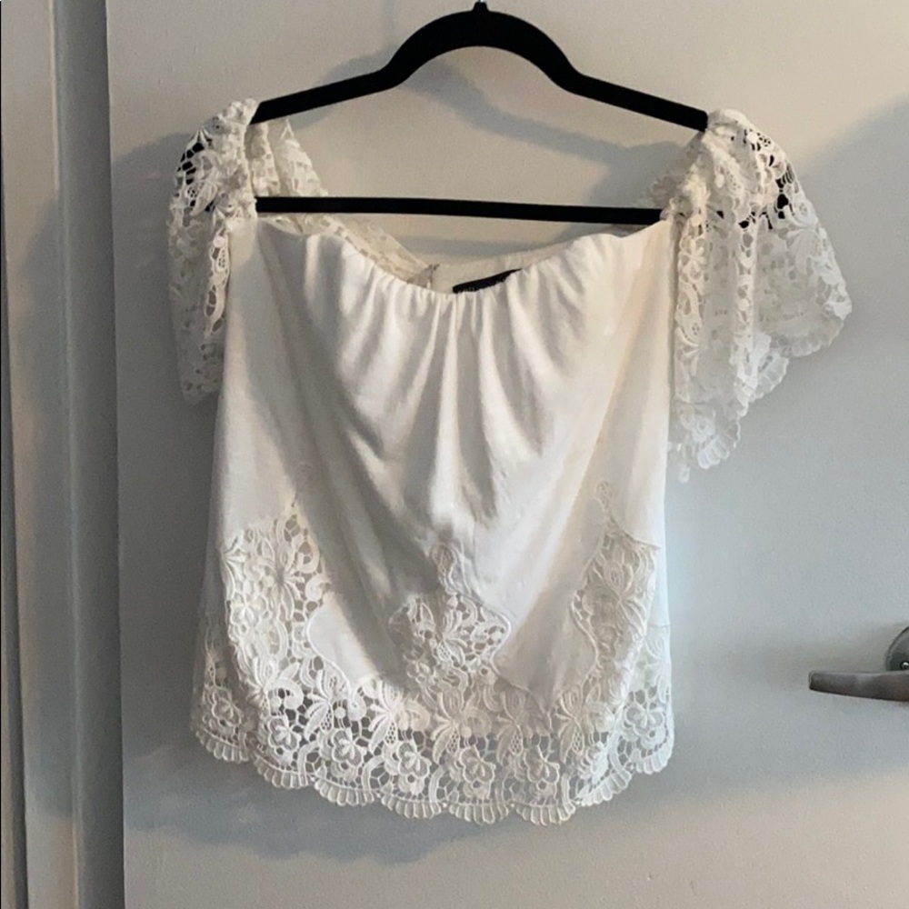 Off the shoulder top